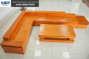 SOFA NGUYÊN KHỐI GỖ GÕ ĐỎ